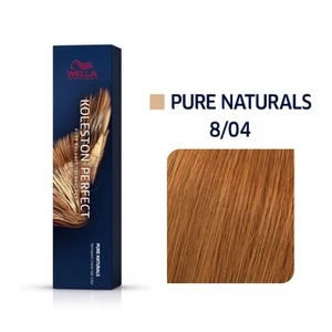 Wella Professionals Koleston Perfect Me+ Pure Naturals profesjonalna permanentna farba do włosów 8/04 60 ml