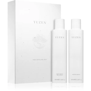 Yuzen Duo Daily Gentle Peel kozmetická sada (pre rozjasnenie a vyhladenie pleti)