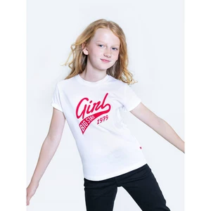 Big Star Kids's T-shirt_ss T-shirt 152060 Cream-101