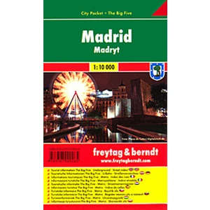 Madrid 1:10T/kapesní plán města