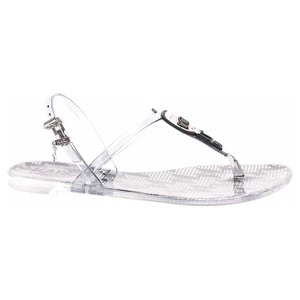 Plážové sandále Karl Lagerfeld dámské KL80002M V50 mid grey rubber w-black 38