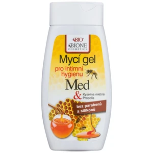 Bione Cosmetics Honey + Q10 gél na intímnu hygienu s materskou kašičkou 260 ml