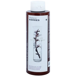 Korres Almond & Linseed šampón pre suché a poškodené vlasy 250 ml