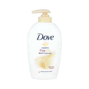 Dove Silk Fine tekuté mydlo s pumpičkou biela orchidea 250 ml