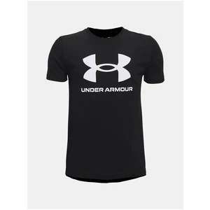 Under Armour Tričko Sportstyle Logo SS-BLK