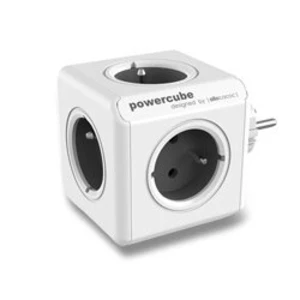 Zásuvka PowerCube ORIGINAL, Grey, 5-ti rozbočka