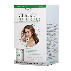 Clinical Clinical Hair-care 90 tobolek + Arganový olej ZDARMA