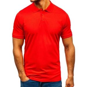 Tricou polo bărbați portocaliu Bolf 9025