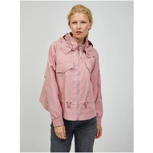 Light Pink Women's Lightweight Jacket Guess Agathe - Women