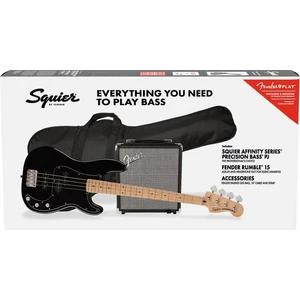Fender Squier Affinity Series Precision Bass PJ Pack MN Nero