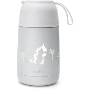 Nuvita Thermos termoska se silikonovým držákem White 500 ml