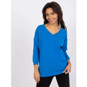 Women's black blouse with an inscription