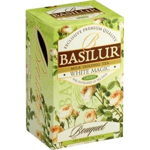 BASILUR Bouquet White Magic zelený čaj 20 sáčkov