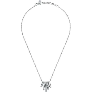 Morellato Moderné oceľový náhrdelník Insieme SAKM75 (retiazka, prívesok)