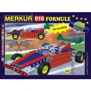 MERKUR M 010 Formule 223 dílků *KOVOVÁ STAVEBNICE*