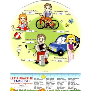 Let‘s practise English - Angličtina pro děti [Tabulky Lamino]
