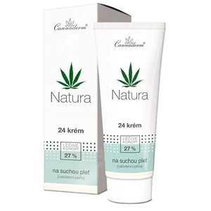 Cannaderm 24 krém na suchou pleť Natura 75 g