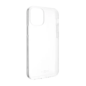 TPU gélové puzdro Fixed pre Apple iPhone 12 Mini, transparentné