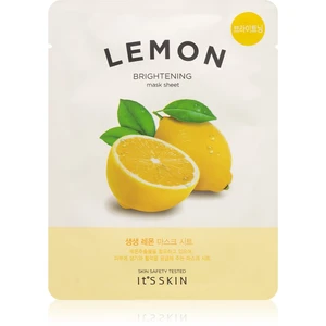 It´s Skin The Fresh Mask Lemon rozjasňujúca plátienková maska 18 g