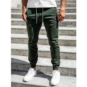 Zelené pánské jogger kalhoty Bolf CT8808