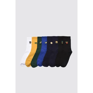 Modso Multi Color Męskie 8-pack Socket Skarpety