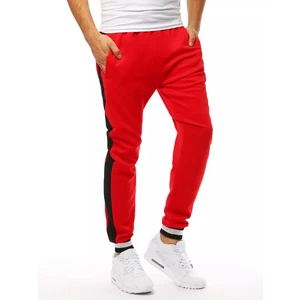 Red men's sweatpants Dstreet UX3359