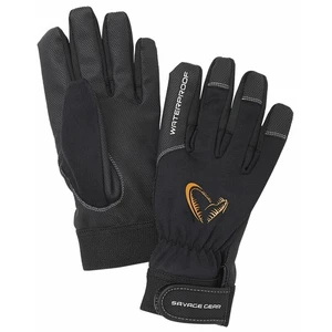 Savage gear rukavice all weather glove black - m