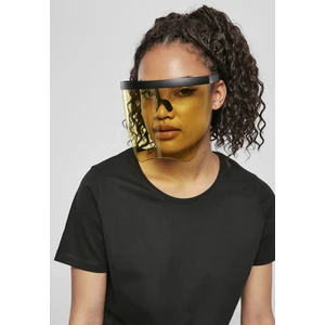 Sunglasses with front lens black/yellow