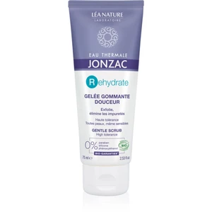 Jonzac Rehydrate jemná peelingová emulzia pre rozjasnenie a vyhladenie pleti 75 ml
