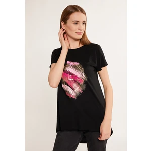 MONNARI Woman's T-Shirts Ladies' T-Shirt With Longer Back