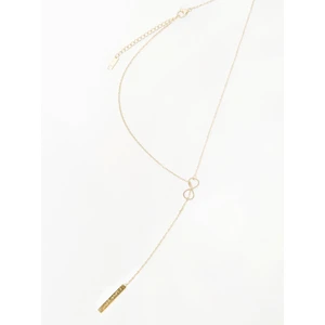 Gold necklace Yups dbi0473. R06