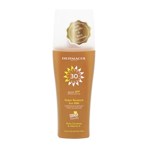 Dermacol Sun Water Resistant vodeodolné mlieko na opaľovanie SPF 30 v spreji 200 ml