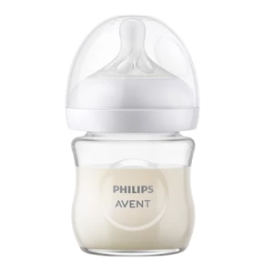 Philips Avent Natural Response Glass dojčenská fľaša 0 m+ 120 ml