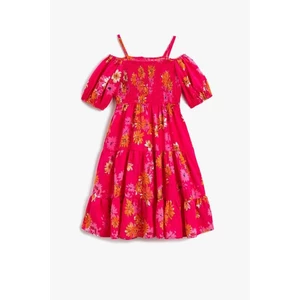 Koton Girls' Floral Midi Dress 2skg80128aw