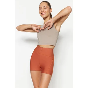 Trendyol Tabalama Contouring Stitching Detail Sports Shorts Leggings