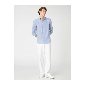 Koton Shirt - Blue - Regular fit