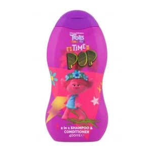 DreamWorks Trolls World Tour 2in1 Shampoo & Conditioner 400 ml šampon pro děti na všechny typy vlasů