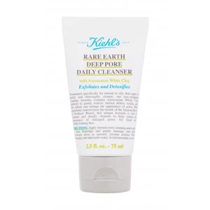 Kiehl´s Rare Earth Deep Pore Daily Cleanser 75 ml čistiaci gél pre ženy na normálnu pleť; na všetky typy pleti; na mastnú pleť