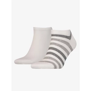 Set of two pairs of men's socks in white Tommy Hilfiger - Men