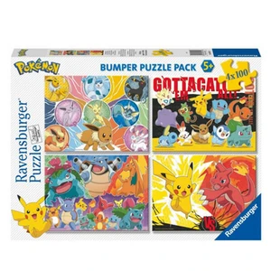 Ravensburger Puzzle Pokémoni 4 x 100 dielikov
