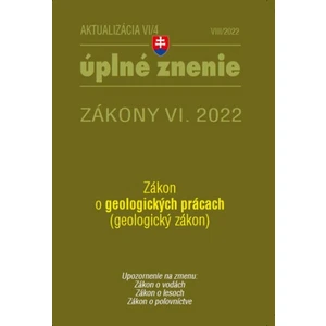 Aktualizácia VI/4 2022 – životné prostredie, odpadové a vodné hospodárstvo