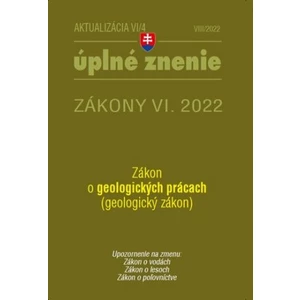 Aktualizácia VI/4 2022 – životné prostredie, odpadové a vodné hospodárstvo