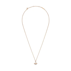 Daniel Wellington Půvabný náhrdelník s přívěskem z bílé keramiky Aspiration DW00400157