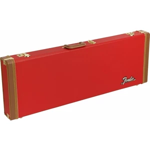 Fender Classic Series Wood Case Strat/Tele Fiesta Red Étui pour guitare électrique