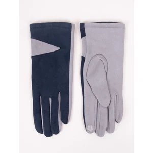 Yoclub Woman's Gloves RES-0068K-AA50-001 Navy Blue