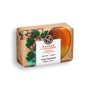 Yves Rocher Bain de Nature tuhé mydlo na ruky Mango & Coriander 80 g