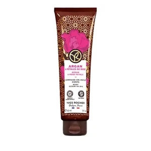 Yves Rocher Bain de Nature olejový peeling Argan & Rose Petals 150 ml