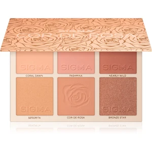 Sigma Beauty Cor-de-Rosa Blush Palette paleta tvářenek 25,05 g