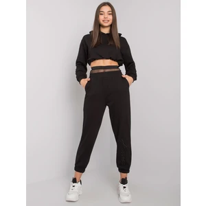 Black set with Moline pants