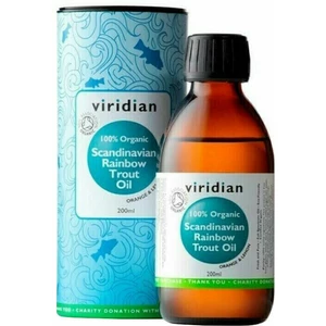 Viridian Scandinavian Rainbow Trout Oil Organic 200 ml